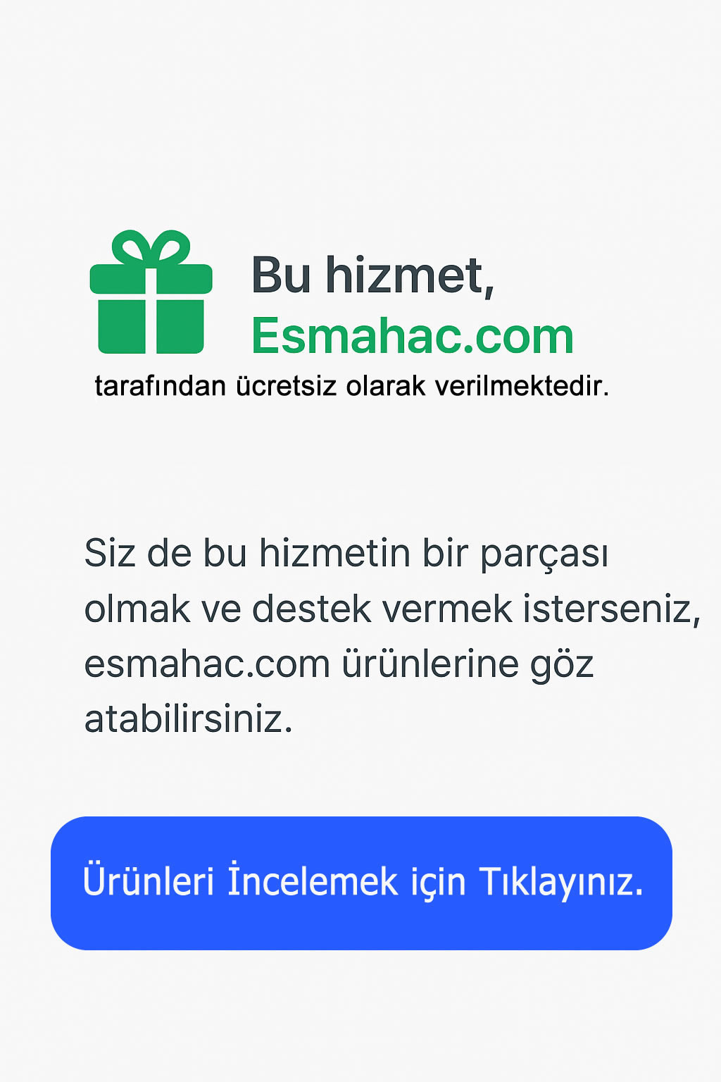 Esmahac.com Sponsorluğunda Ücretsiz Kuran Meali Hizmeti - Dini Ürünleri İncele